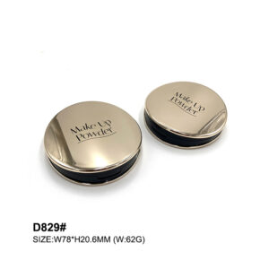 round golden air cushion case